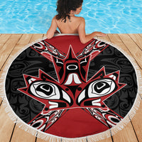 Canada Indigenous Heritage Beach Blanket First Nations Inuit Metis Pride