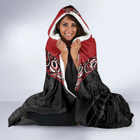 Canada Indigenous Heritage Hooded Blanket First Nations Inuit Metis Pride
