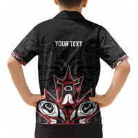 Canada Indigenous Heritage Personalized Kid Hawaiian Shirt First Nations Inuit Metis Pride LT9