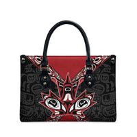 Canada Indigenous Heritage Leather Bag First Nations Inuit Metis Pride