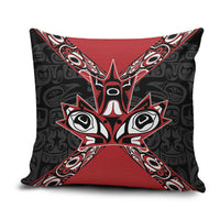 Canada Indigenous Heritage Pillow Cover First Nations Inuit Metis Pride