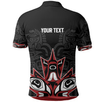 Canada Indigenous Heritage Personalized Polo Shirt First Nations Inuit Metis Pride