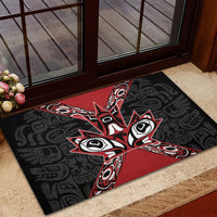 Canada Indigenous Heritage Rubber Doormat First Nations Inuit Metis Pride