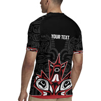 Canada Indigenous Heritage Personalized Rugby Jersey First Nations Inuit Metis Pride