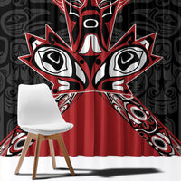 Canada Indigenous Heritage Window Curtain First Nations Inuit Metis Pride