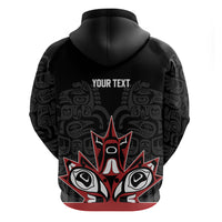 Canada Indigenous Heritage Personalized Zip Hoodie First Nations Inuit Metis Pride