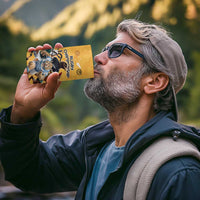 Custom Rugby Southern Hemisphere 4 in 1 Can Cooler Tumbler Argentina AUNZ South Africa Mascot Gold - Wonder Print Shop