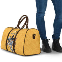 Custom Rugby Southern Hemisphere Travel Bag Argentina AUNZ South Africa Mascot Gold - Wonder Print Shop