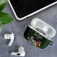 Custom Rugby Southern Hemisphere AirPods Case Argentina AUNZ South Africa Mascot Green - Wonder Print Shop