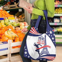 Personalized USA Athletics Grocery Bag One For All Summer Sport