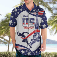Personalized USA Athletics Hawaiian Shirt One For All Summer Sport - Wonder Print Shop