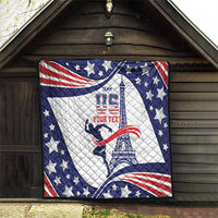 Personalized USA Athletics Quilt One For All Summer Sport - Wonder Print Shop