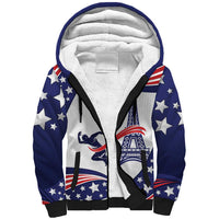 Personalized USA Athletics Sherpa Hoodie One For All Summer Sport - Wonder Print Shop