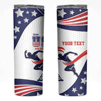 Personalized USA Athletics Skinny Tumbler One For All Summer Sport - Wonder Print Shop