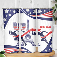 Personalized USA Athletics Skinny Tumbler One For All Summer Sport - Wonder Print Shop