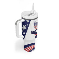 Personalized USA Athletics Tumbler With Handle One For All Summer Sport - Wonder Print Shop