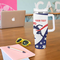 Personalized USA Athletics Tumbler With Handle One For All Summer Sport - Wonder Print Shop