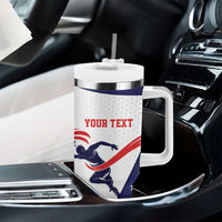 Personalized USA Athletics Tumbler With Handle One For All Summer Sport - Wonder Print Shop