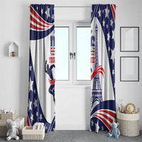 Personalized USA Athletics Window Curtain One For All Summer Sport - Wonder Print Shop