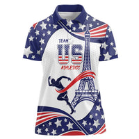Personalized USA Athletics Women Polo Shirt One For All Summer Sport - Wonder Print Shop
