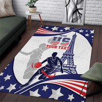 Personalized USA Basketball Area Rug One For All Summer Sport LT9 - Wonder Print Shop