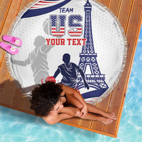 Personalized USA Basketball Beach Blanket One For All Summer Sport LT9 - Wonder Print Shop