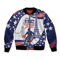 Personalized USA Basketball Bomber Jacket One For All Summer Sport LT9 - Wonder Print Shop