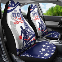 Personalized USA Basketball Car Seat Cover One For All Summer Sport LT9 - Wonder Print Shop