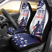 Personalized USA Basketball Car Seat Cover One For All Summer Sport LT9 - Wonder Print Shop