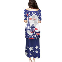 Personalized USA Basketball Family Matching Puletasi and Hawaiian Shirt One For All Summer Sport - Wonder Print Shop