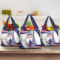 Personalized USA Basketball Grocery Bag One For All Summer Sport