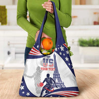 Personalized USA Basketball Grocery Bag One For All Summer Sport