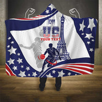 Personalized USA Basketball Hooded Blanket One For All Summer Sport