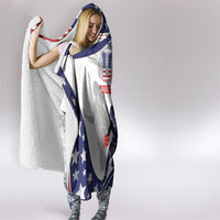 Personalized USA Basketball Hooded Blanket One For All Summer Sport