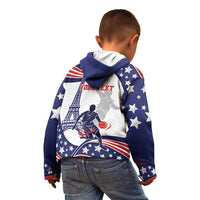 Personalized USA Basketball Kid Hoodie One For All Summer Sport - Wonder Print Shop