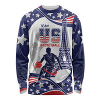 Personalized USA Basketball Long Sleeve Shirt One For All Summer Sport - Wonder Print Shop