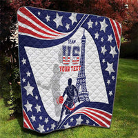 Personalized USA Basketball Quilt One For All Summer Sport - Wonder Print Shop