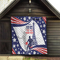 Personalized USA Basketball Quilt One For All Summer Sport - Wonder Print Shop