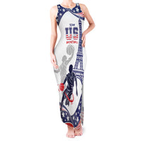 Personalized USA Basketball Tank Maxi Dress One For All Summer Sport - Wonder Print Shop