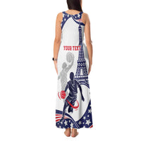 Personalized USA Basketball Tank Maxi Dress One For All Summer Sport - Wonder Print Shop