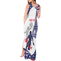 Personalized USA Basketball Tank Maxi Dress One For All Summer Sport - Wonder Print Shop