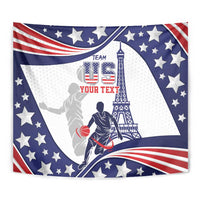 Personalized USA Basketball Tapestry One For All Summer Sport - Wonder Print Shop