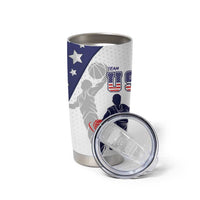Personalized USA Basketball Tumbler Cup One For All Summer Sport - Wonder Print Shop