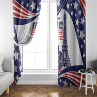 Personalized USA Basketball Window Curtain One For All Summer Sport - Wonder Print Shop