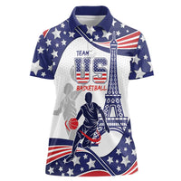 Personalized USA Basketball Women Polo Shirt One For All Summer Sport - Wonder Print Shop