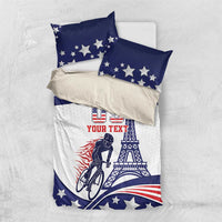 Personalized USA Cycling Bedding Set One For All Summer Sport LT9 - Wonder Print Shop