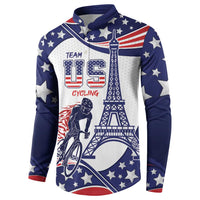 Personalized USA Cycling Button Sweatshirt One For All Summer Sport LT9 - Wonder Print Shop