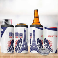 Personalized USA Cycling 4 in 1 Can Cooler Tumbler One For All Summer Sport LT9 - Wonder Print Shop