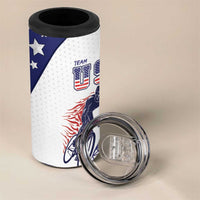 Personalized USA Cycling 4 in 1 Can Cooler Tumbler One For All Summer Sport LT9 - Wonder Print Shop