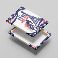 Personalized USA Cycling Canvas Wall Art One For All Summer Sport LT9 - Wonder Print Shop